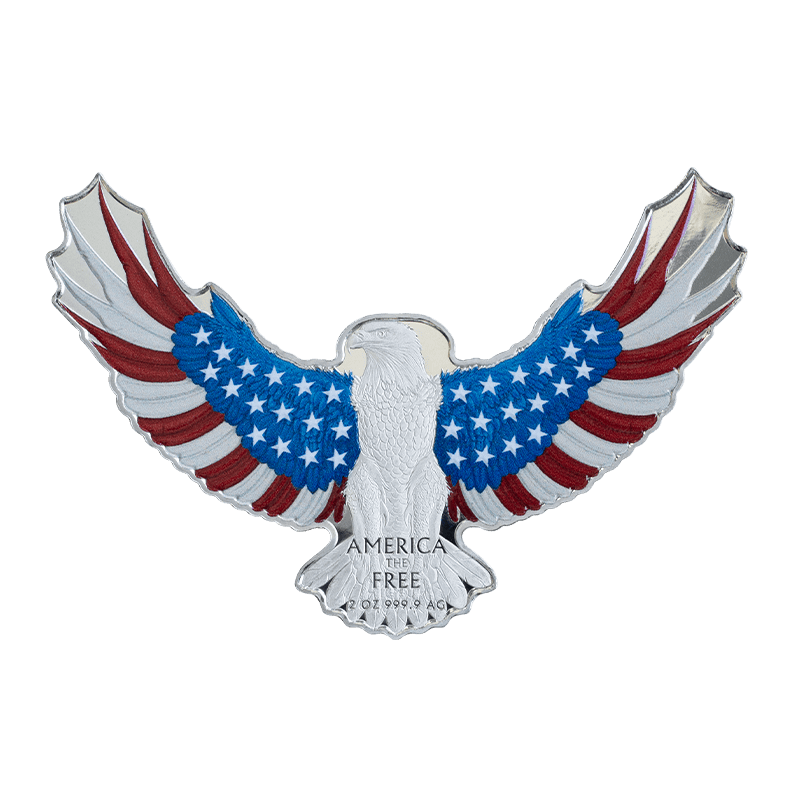 Image pour Pièce en argent de 2 oz de la série America the Free – Aigle à tête blanche à partir de Métaux précieux TD